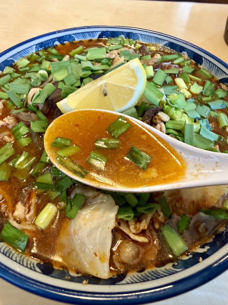 za0ez's tweet photo. 北見メシ♫
⭐︎ 麺屋 創介
⭐︎マーラータン
旨辛で最高😍
生きくらげがいい仕事してるし、ボリュームも満点💯
猛暑の中、滝汗流しなら美味しくいただきました笑笑
2026.7.21 https://t.co/XabJH4Jezt