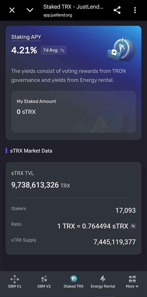Px69winBtc's tweet photo. @DeFi_JUST Day 1  JustLend DAO Explorer Map: unlocked [Staked TRX]! Staked TRX combines simplicity with real utility by allowing users to earn while supporting the TRON ecosystem. A feature built for sustainable DeFi participation. #TRONDeFiSummer 

@tasuka_ @sabbir @ahil https://t.co/cLDgPMe3Hr