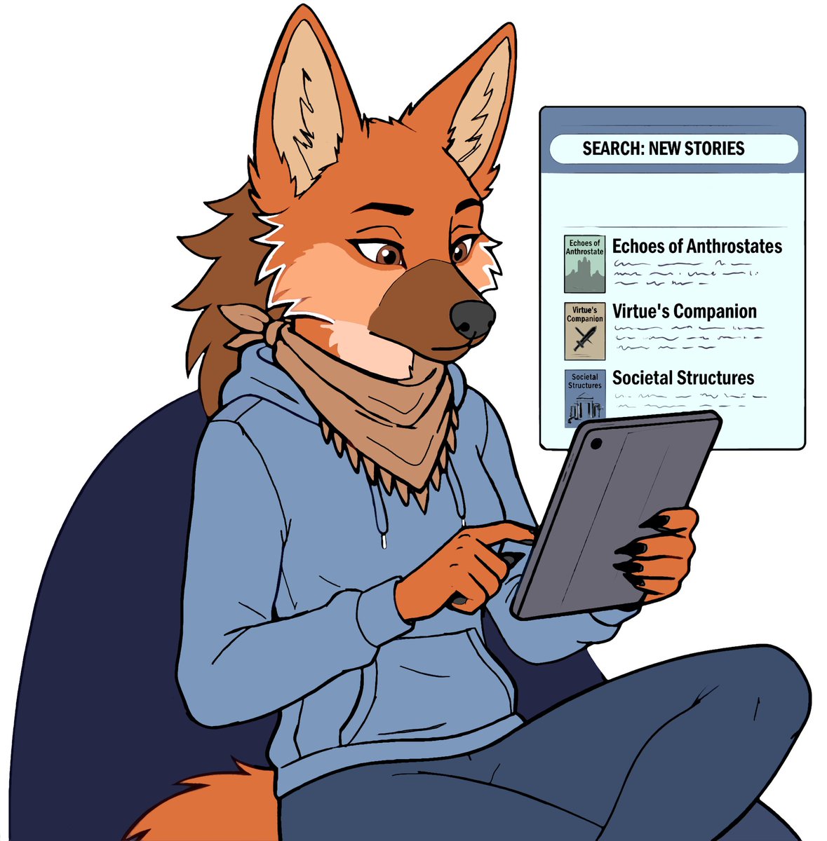 Alpharius6769's tweet photo. My HMOFA Curated list web app.
- Preferences, filters, themes, blacklists, etc.
- Sfw/nsfw mode
- Top rotating stories
- Themes, filters, etc.
- Global rating system for stories
- Custom lists
- More!
Link in comments.
#hmofa #adhg #anthrostate #stories #anthro #furry https://t.co/45x5yvGTU8