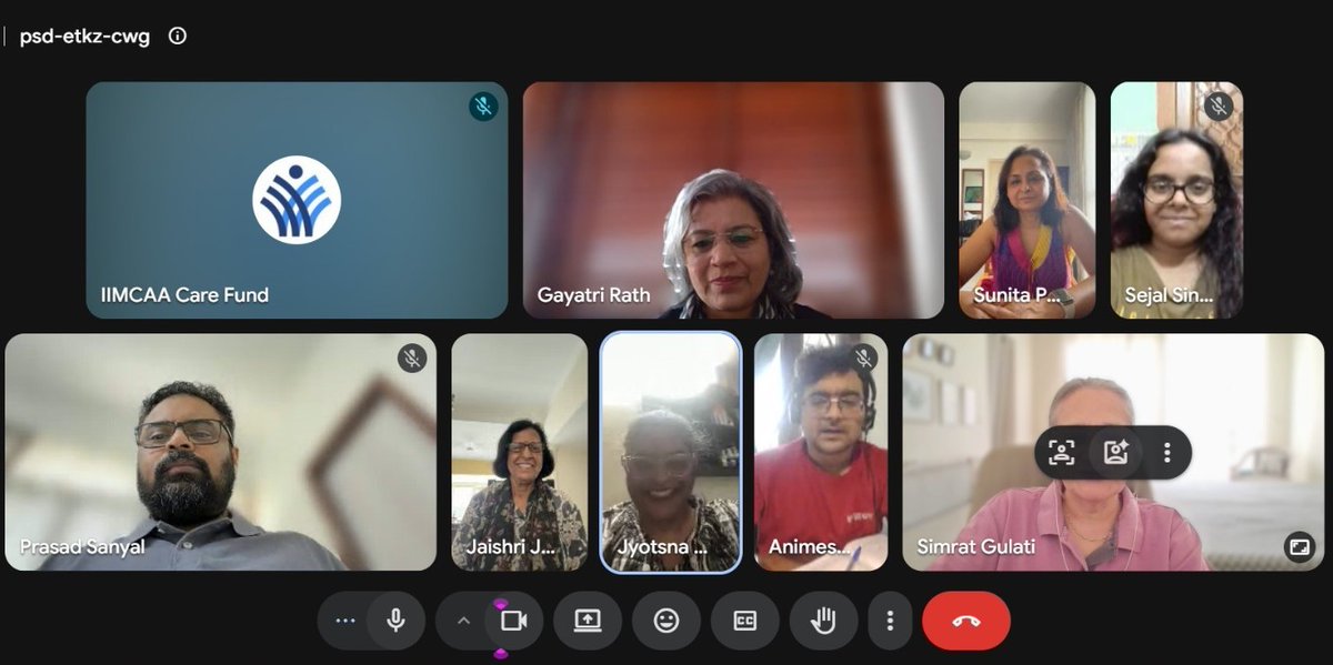 IIMCAACare's tweet photo. IIMCAA Care Fund held a 90-minute virtual meeting on Sunday, July 26, 2026,  to review ongoing and new initiatives. The trustees and several distinguished alumni got together to continue the discussion on how artificial intelligence is reshaping the media industry and the importance of equipping media professionals to adapt to it. Two AI-related projects were discussed and are likely to be launched soon. Stay tuned for more on that.

The attendees reviewed proposed funding for community educational projects, the proposed IIMCAA Care Fund website and new ideas for branding fund raise. The focus was on broader strategies to strengthen the Fund's long-term community welfare programmes and outreach efforts. Since 2021, the IIMCAA Care Fund has remained committed to providing financial assistance for emergency medical care and welfare of IIMC alumni and underserved groups in society. The Fund is open to exploring new ideas. If you have an idea that you would like to discuss, please DM.  

@pradhnitin | @simratgulati | @grath | @PrasadScribe | @BiswasAnimesh | @RiteshIIMC | @PaarulC | @suveensinha | @jyotsna_d_nanda | @Sunitapatnaik3 | @SejalSi14403624   

#IIMC #IIMCAA #IIMCAACareFund #AlumniNetwork