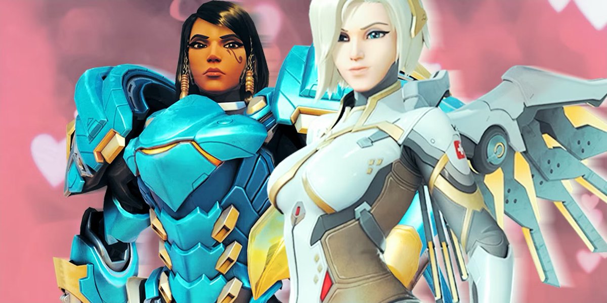 Halverius_orion's tweet photo. Pues sí gente, en un universo alterno y en mis delirios con fiebre, #korra es hija de #pharah y #mercy ❤️✨, toda hermosa como sus madres 🫶🏽#overwatch #pharmercy https://t.co/HThQ9wNHgt