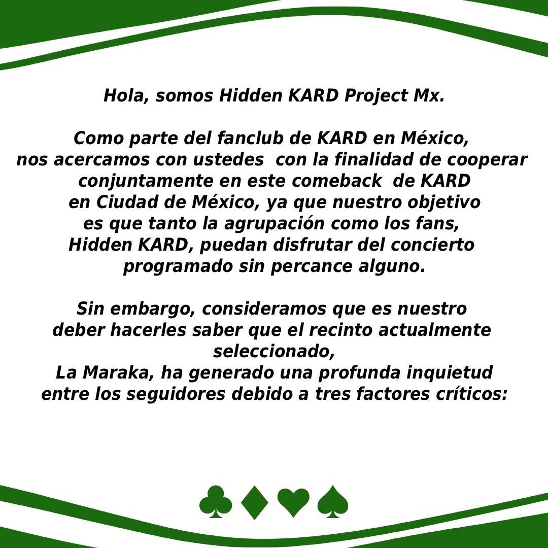 KARD_ProjectMX's tweet photo. #KARD is back!! Apoyemos a la difusión de esta petición 🙏 https://t.co/wmv0eNvNIT
