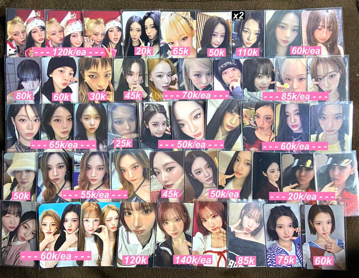 moonlighttjinn's tweet photo. [HELP RT]

wts // want to sell 🙆🏻‍♀️
— aespa, hearts2hearts, ive, babymonster, kep1er, loona, artms, eunha, ryujin, iu photocards ina

📦 dom bandar lampung
🍊 co shopee freeong &amp; bisa spaylater
❌ exclude adm shopee (pack free)
✔️ keep event with dp 50% https://t.co/kXvZOAW14d