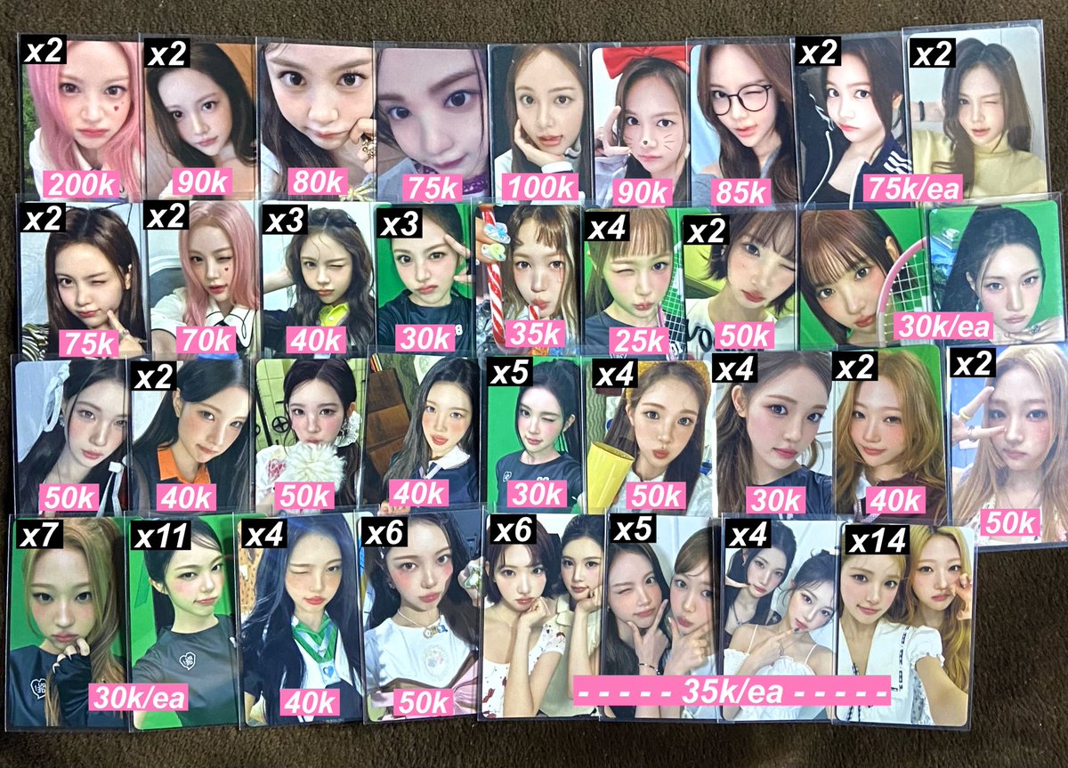 moonlighttjinn's tweet photo. [HELP RT]

wts // want to sell 🙆🏻‍♀️
— aespa, hearts2hearts, ive, babymonster, kep1er, loona, artms, eunha, ryujin, iu photocards ina

📦 dom bandar lampung
🍊 co shopee freeong &amp; bisa spaylater
❌ exclude adm shopee (pack free)
✔️ keep event with dp 50% https://t.co/kXvZOAW14d