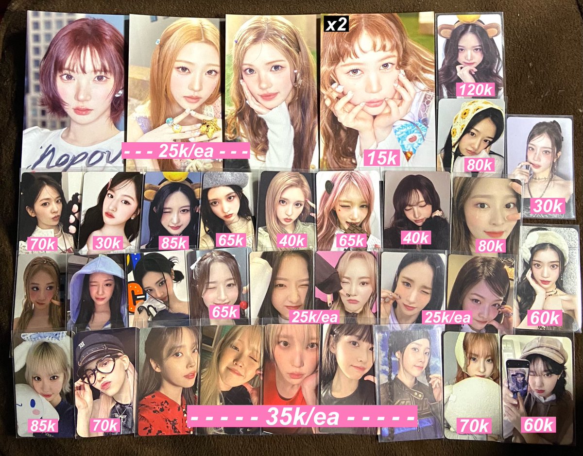 moonlighttjinn's tweet photo. [HELP RT]

wts // want to sell 🙆🏻‍♀️
— aespa, hearts2hearts, ive, babymonster, kep1er, loona, artms, eunha, ryujin, iu photocards ina

📦 dom bandar lampung
🍊 co shopee freeong &amp; bisa spaylater
❌ exclude adm shopee (pack free)
✔️ keep event with dp 50% https://t.co/kXvZOAW14d