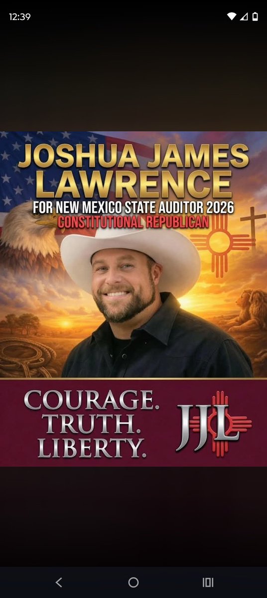 OkaybeKabes's tweet photo. Let's Gooooo!!!!! 
@GovJoshuaJames
@SheriffJJames
@MelKShow
@xAlphaWarriorx
@ninoboxer

Take Back New Mexico!!!!!

America First!!!!! 🇺🇸🇺🇸🇺🇸♥️♥️♥️ https://t.co/DkVWaE2tJb