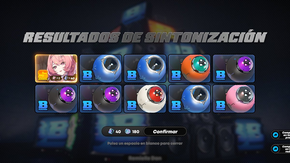 Borggan_'s tweet photo. Agradecido con padre Zenless Zone Zero que me volvió a dar un doble rango S, me llevo a la tirada 75 ganando el 50/50 y me dio la M1 de Remielle en la pull 6🎊😃 https://t.co/WUNhRPcgyX