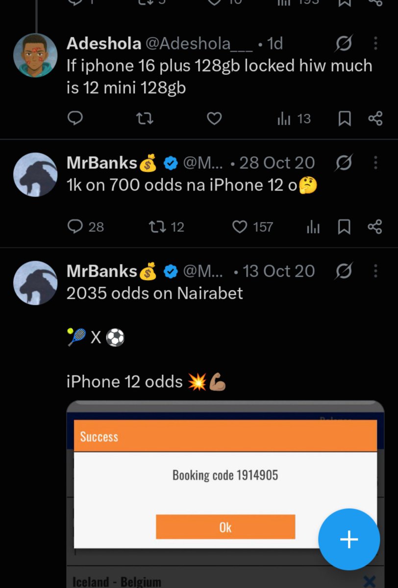 tobilobaagness's tweet photo. This was @Mrbankstips in 2020 ...so don't give up🧏🧏 https://t.co/2Kt3WSmaTu