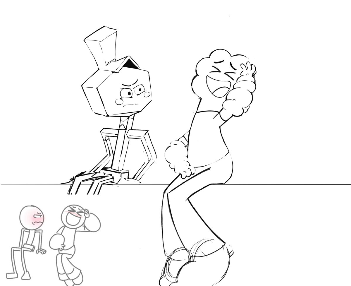 Marie_Florentt's tweet photo. An old Smallarry clean-up sketch
#smallarry #tawog #fanart #mrsmall #larry
(Anyone who knows the artist who did the little sketch, please, let me know. Thx :D) https://t.co/lcoAPQD8Pz