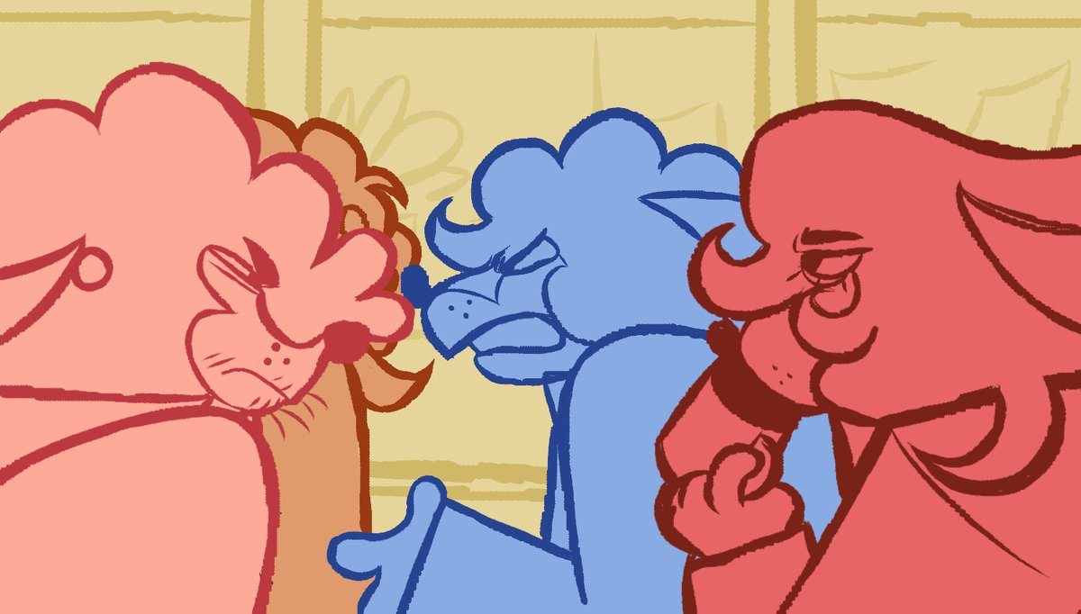 heartware_'s tweet photo. ⚠️⚠️⚠️oc slop alert🚨
working on a webcomic for these guys by the way hello world https://t.co/68rqOZ3p5z