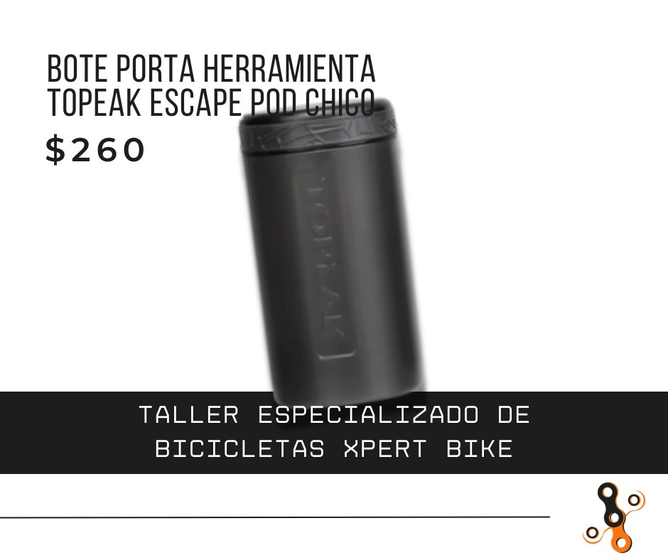 xpertbike's tweet photo. El Bote porta herramientas Topeak Escape Pod chico es ideal para llevar tus herramientas esenciales mientras estás en movimiento. Entra en el link! https://t.co/iaUdx4xnXb

Taller especializado de #bicicletas Xpert Bike https://t.co/LSyxuDiHU4
WhatsApp 55 4878 7124 https://t.co/tDZkv3kelY