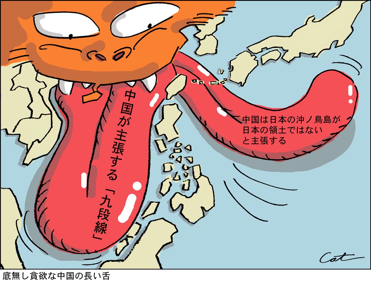 Wl4b2S's tweet photo. 他人の家の中まで伸びてくる中国の異常な長い舌 https://t.co/XMUlrZsY31