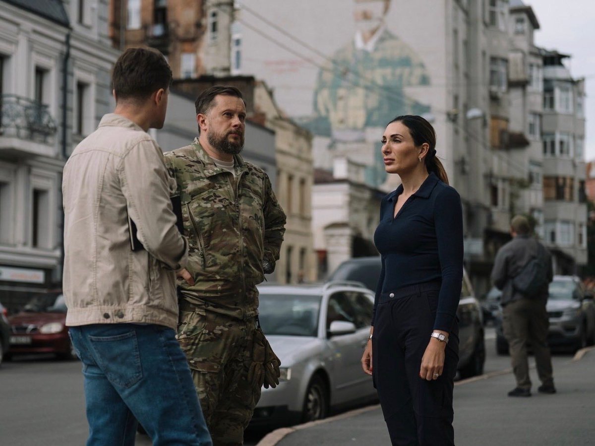 United24media's tweet photo. ⚡️ Laura Loomer traveled to Kharkiv to interview Azov founder Andrii Biletskyi. 

"He answered all of my questions and walked me through the detailed history of Azov Battalion and the Third Army Corps." 

"Full interview coming soon! You don’t want to miss it!" she posted. https://t.co/u0HayXrVp6