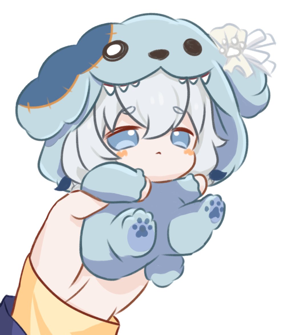 hikage3344's tweet photo. そっと持ち上げて見せてみた
💙🤲🤍

#純愛コンビ https://t.co/JcDdDAYTQR