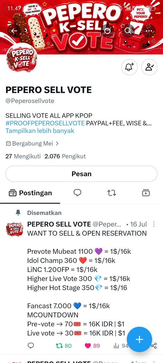 PebbyII's tweet photo. @teamvotecarmen @Peperosellvote #carmen https://t.co/2muCd2CPPh