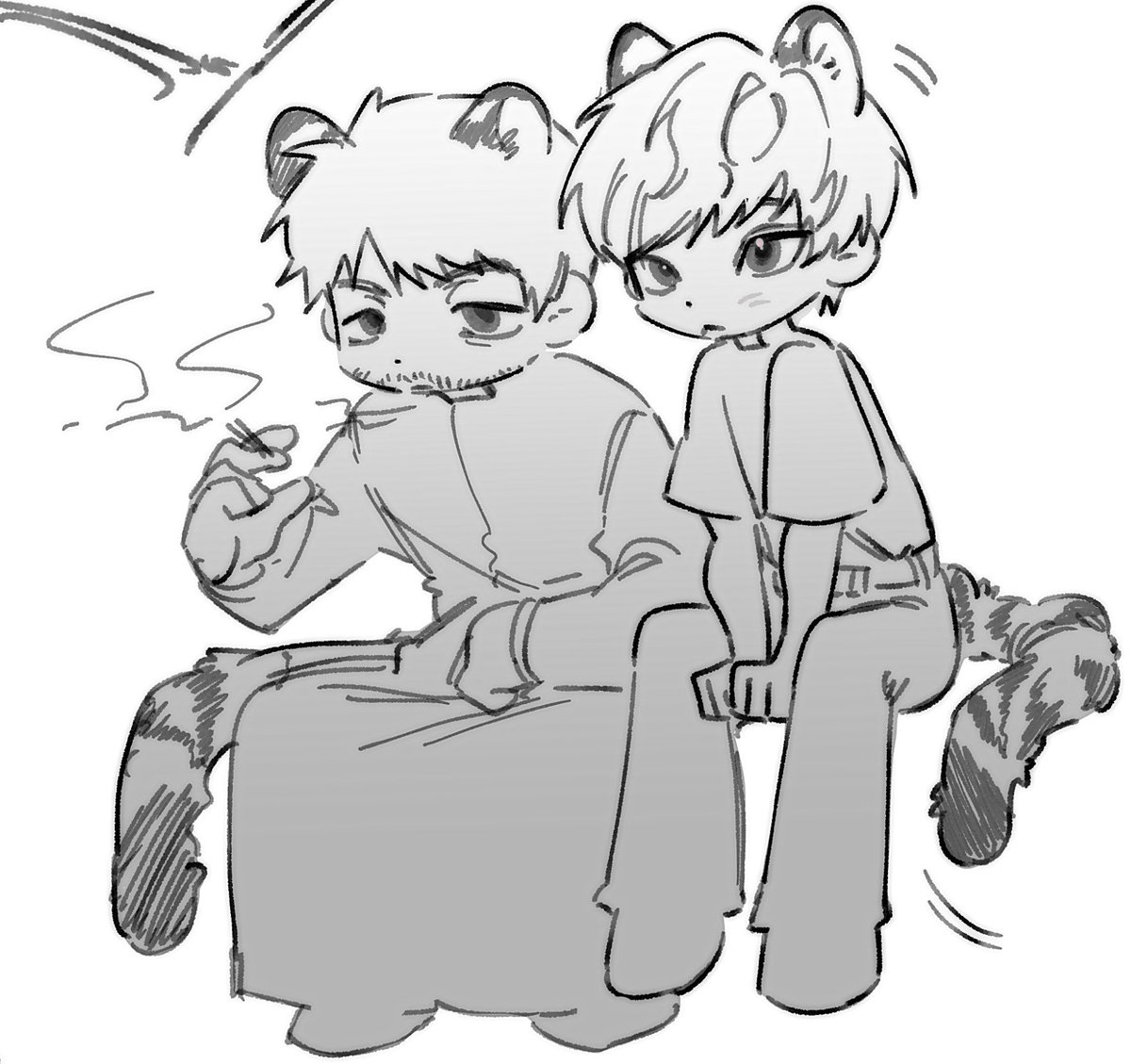 u48_8's tweet photo. 범 내려온다... https://t.co/fGSGYPE0bj