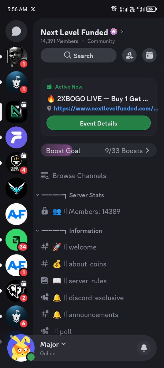 Major3125's tweet photo. @nahvTrades @NextLvlFunded @SpencerNLF All done ✅,I hope I get this opportunity.

-@Daviking45 
-@KBScoggins 
-@TheJonaidKhanFX 
🔥🔥 https://t.co/clVtONl6c1