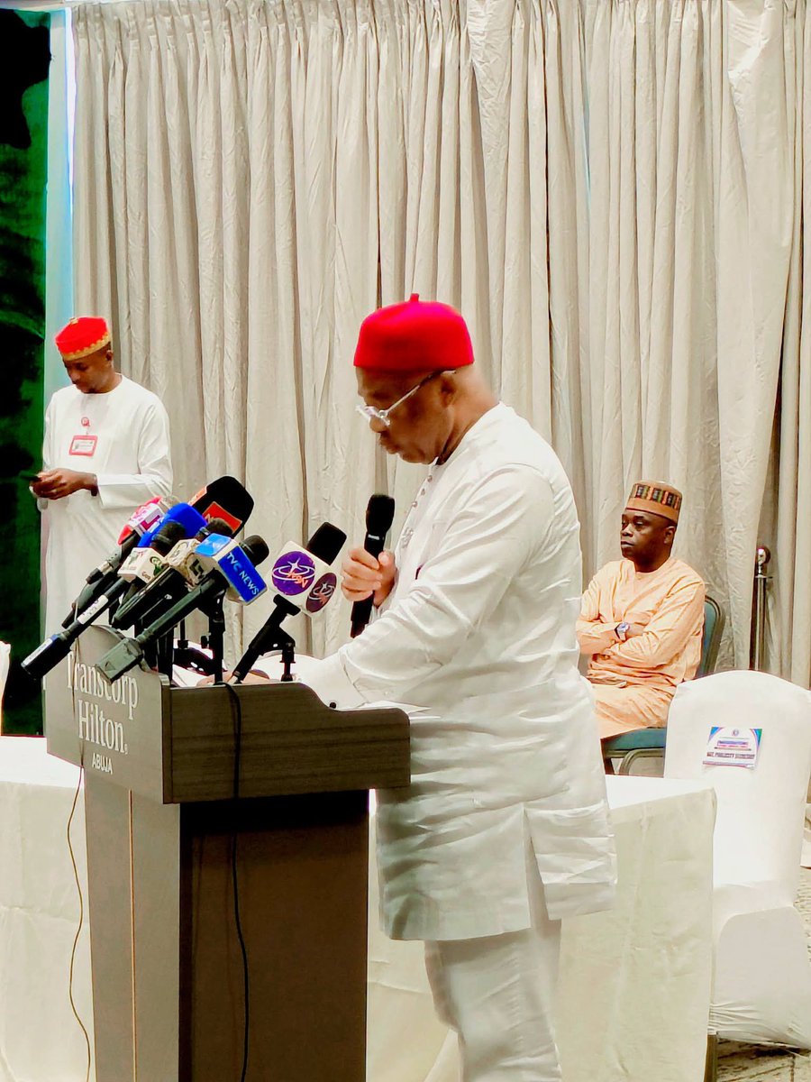 Osun_Apc001's tweet photo. The committee was inaugurated with the Executive Governor of Imo State, HE  Hope Uzodimma, serving as its Chairman. Together, we are united and committed to delivering victory for our party in the forthcoming Osun governorship election.
By the grace of God, victory is certain https://t.co/Rojmey5sY4