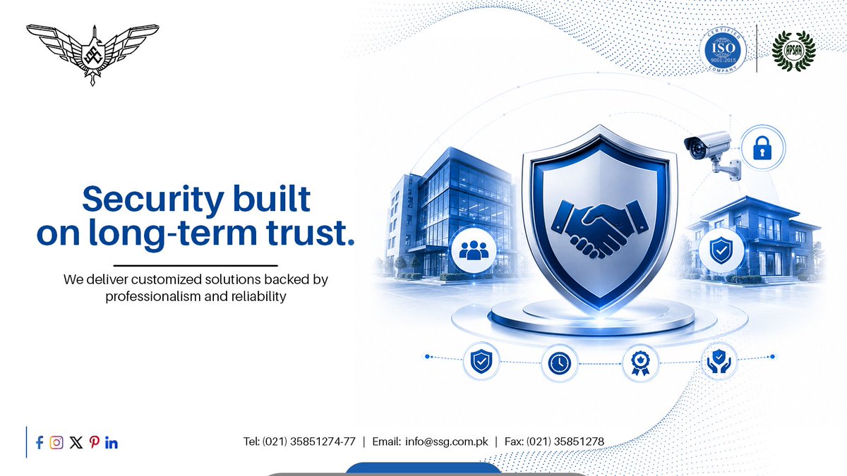 InfoSup92285's tweet photo. Security built on long-term trust.
#TrustedPartner #ProfessionalSecurity #SuperiorSecurityGuards https://t.co/ERkQGXSzPc
