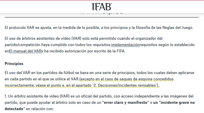 Check_Futbol's tweet photo. EXPONIENDO IGNORANTES Y MANIPULADORES

El propio reglamento de la IFAB dice claramente que el VAR puede revisar si una amarilla fue mal sacada o se equivoco de jugador, confusión de identidad

y segun el propio reglamento de la IFAB fingir una falta es sancionado con amarilla https://t.co/upQVP2RAmG