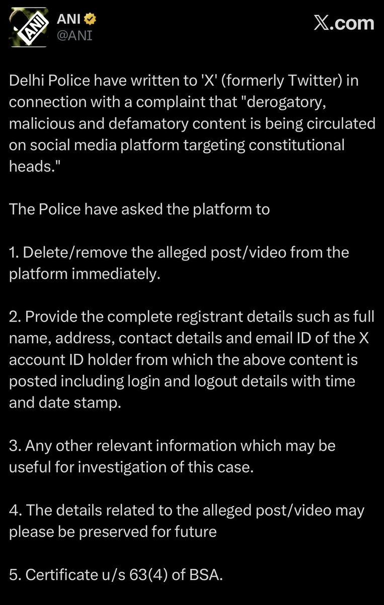 SidKeVichaar's tweet photo. 🚨 ARE WE IN NORTH KOREA?

Full name, address, contact details, email ID, login and logout records, just for a post against constitutional heads?

I have never heard of any democratic country behaving like this. Are our constitutional heads so weak that they cannot handle criticism?

Development is not their priority. Their only priority is to go against dissent and their own people, instead of listening to them and resolving their issues
