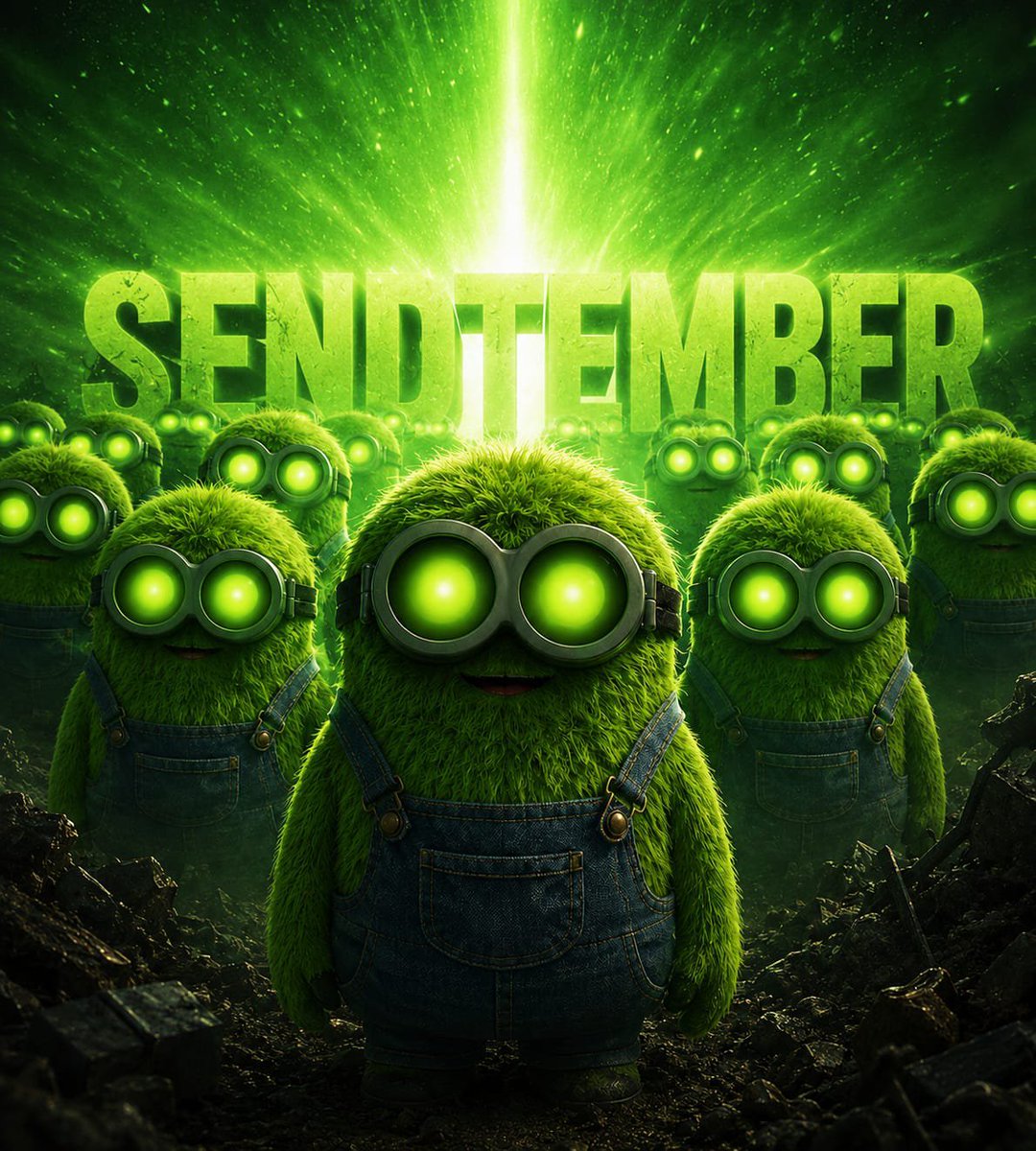 CryptoParaboli's tweet photo. GM $Send tember fam 🌞

Let’s send it today 🚀 https://t.co/DPlsoPj8Uz