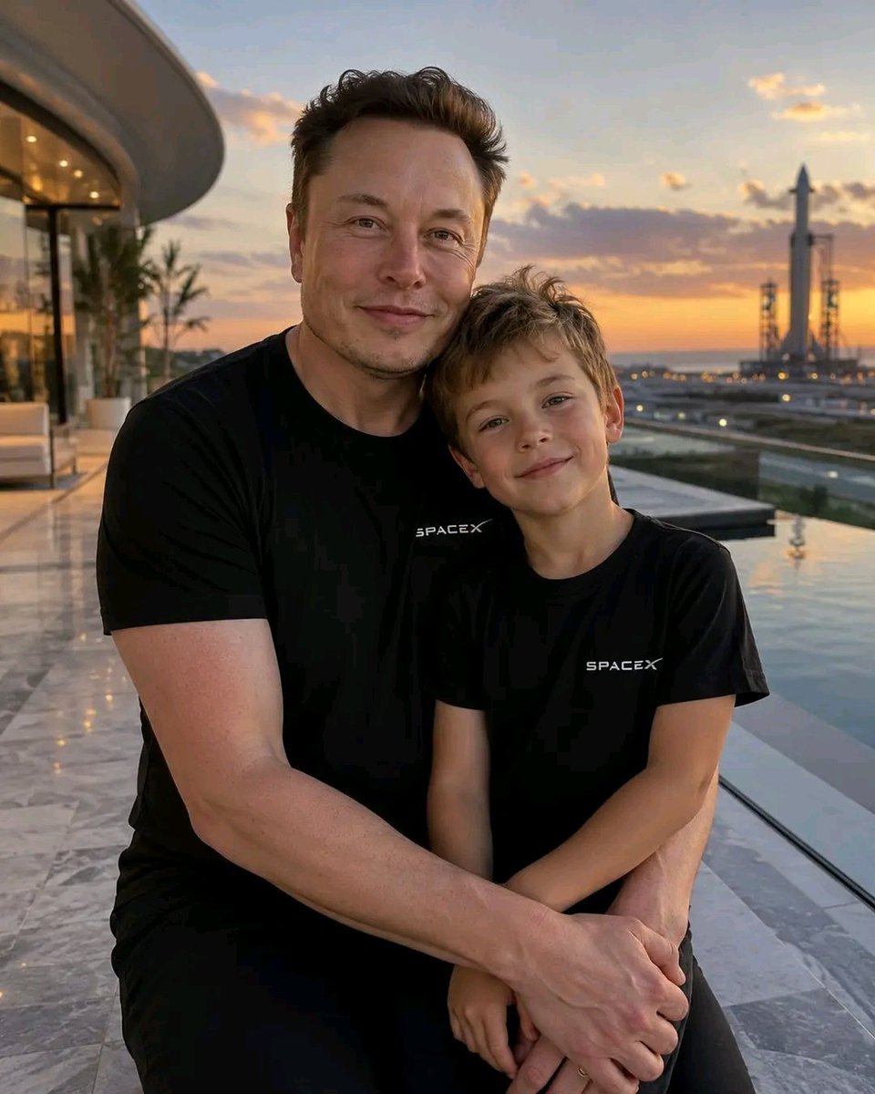 TheFinestSoul's tweet photo. What's the first thing this photo says to you? ❤️🚀

🅰️ Family First 👨‍👦❤️
🅱️ Future Dreams 🚀✨
🅲️ Success &amp; Humility 💯
🅳️ Pure Inspiration 🌟 https://t.co/MJavW6PuR8