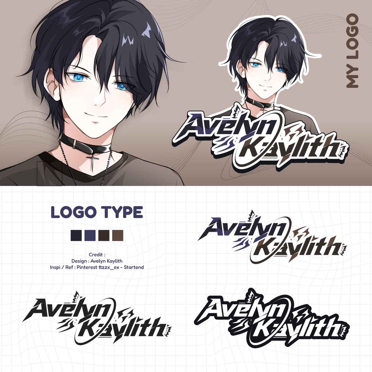 avekaylith's tweet photo. Good Afternoon~ ✨

Here is the new logo for Avelyn Kaylith. I created it temporarily just to check an item off my list. I'll use it personally for banners and other without attribution or monetization.

Still a lot that needs to be prepared, so thank you for your attention. 🤩 https://t.co/D9n9zq5Kmj