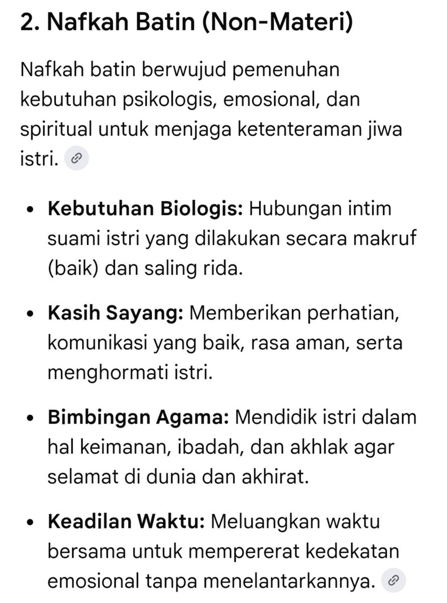 Aiselia_Elita's tweet photo. @sadgirlwifi Mau nambahin, 
Nafkah itu satu paket juga termasuk jasa juga ya bukan duit doang.

Kasih sayang, Cinta, Mental support juga https://t.co/MggtksDvPy
