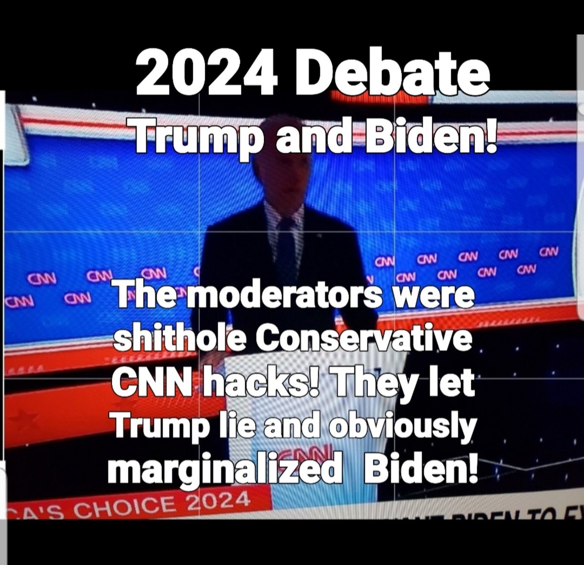 universenus's tweet photo. @jgindel #RealFreeSpeech
FU CK @CNN they helped #pedophile convicted felon rapist mf be a fake scumbag President @realDonaldTrump while they trashed the #JoeBiden family for cheap political advantage! #KaitlanCollins went on #StephenColbert saying my family are Republicans they โค Trump. https://t.co/XI3rtPQvU1