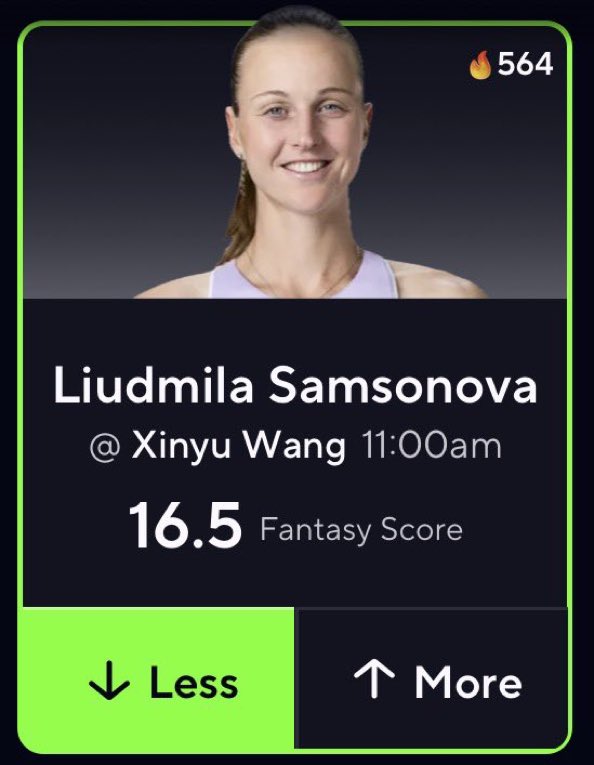 joe37239's tweet photo. TENNIS POTD 7/29 📉

❤️ IF TAILING LETS CASH

#PrizePicks | #Tennis | #Gambling𝕏 https://t.co/eUGjp5ONlX