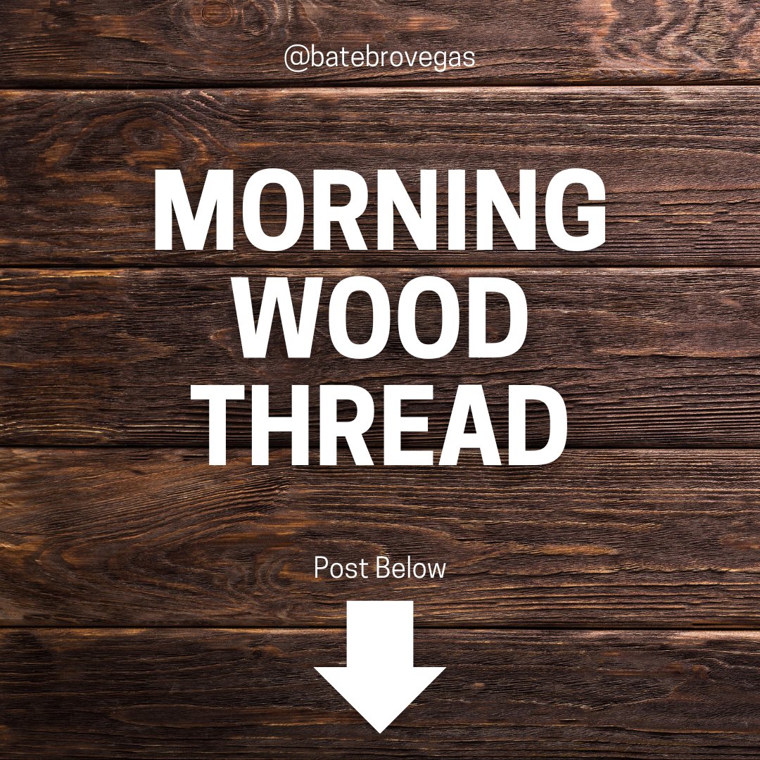 batebrovegas's tweet photo. Morning Wood Wednesday...Post that morning hard on. https://t.co/4PWsFLUqou