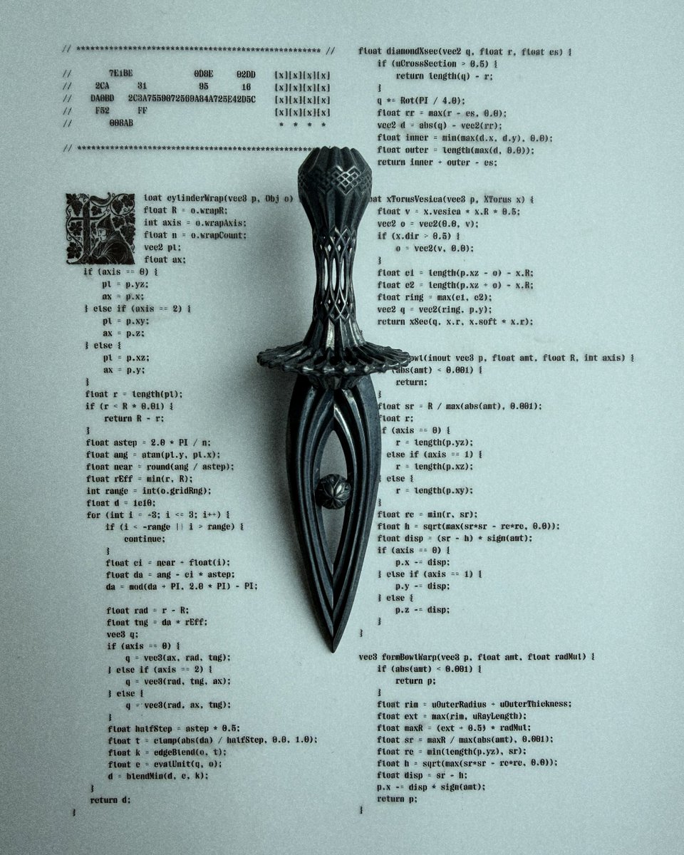 instance_11's tweet photo. dagger &amp; the code that produced it https://t.co/ZGT5j8xqGG