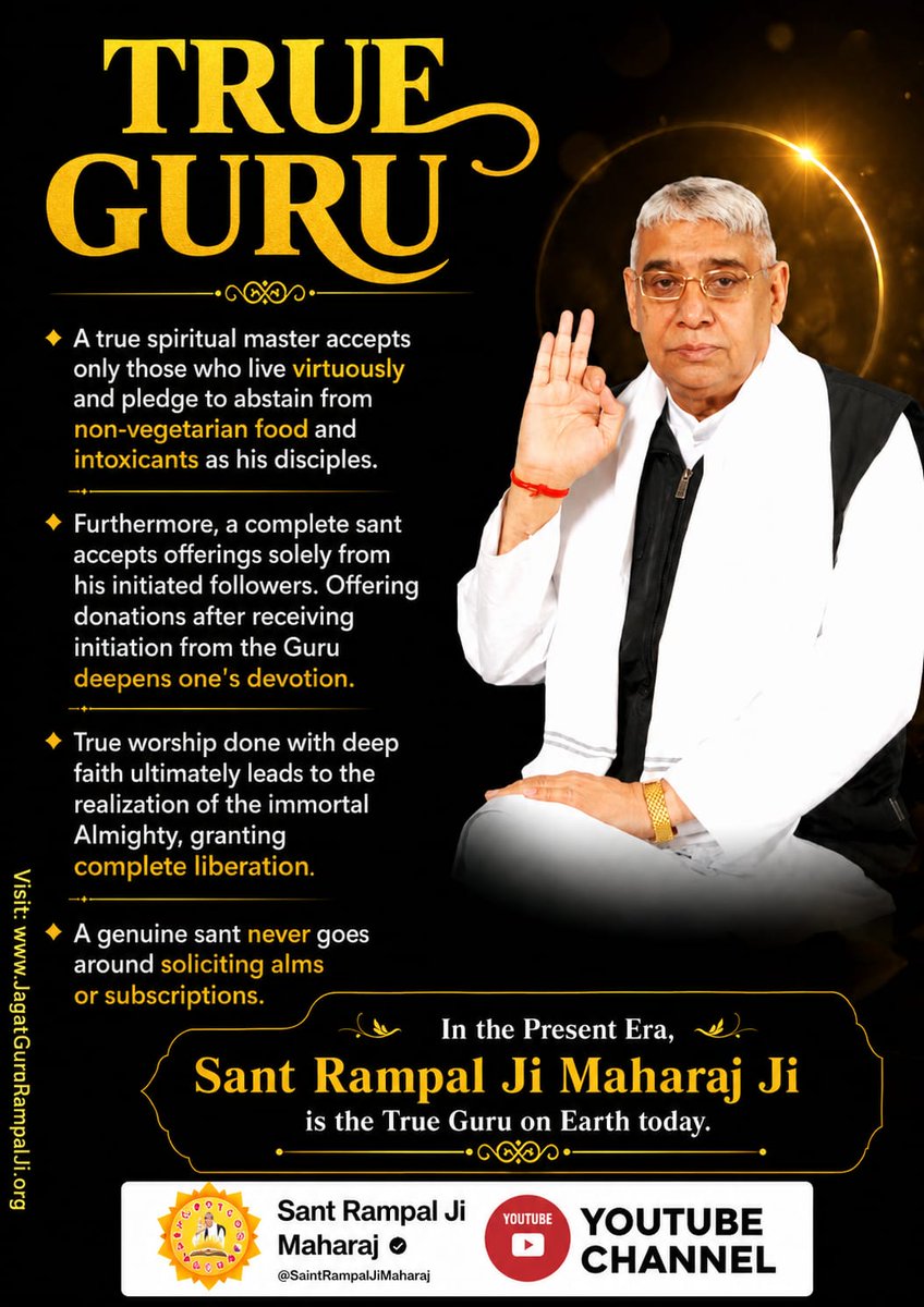 SagarRa64636487's tweet photo. #पूर्णगुरु_संतरामपालजीमहाराज https://t.co/JDPTd4PtSs