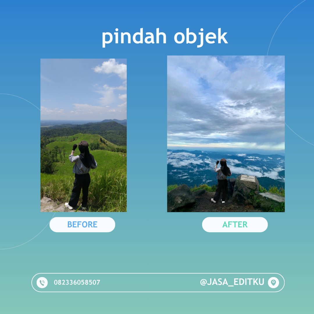 mau_edit's tweet photo. Butuh edit foto?

•Hapus/Ganti Background
•Retouch Wajah
• Edit Produk Online Shop
•Manipulasi Foto
•Color Grading
•Restorasi Foto Lama
•hapus photobomb
•tambah objek
•Edit foto prewed/lamaran/wedding
•Desain poster,lanyard,pamflet,banner
•Kuruskan badan,dll

#zonauang https://t.co/crqQ2AMWWR