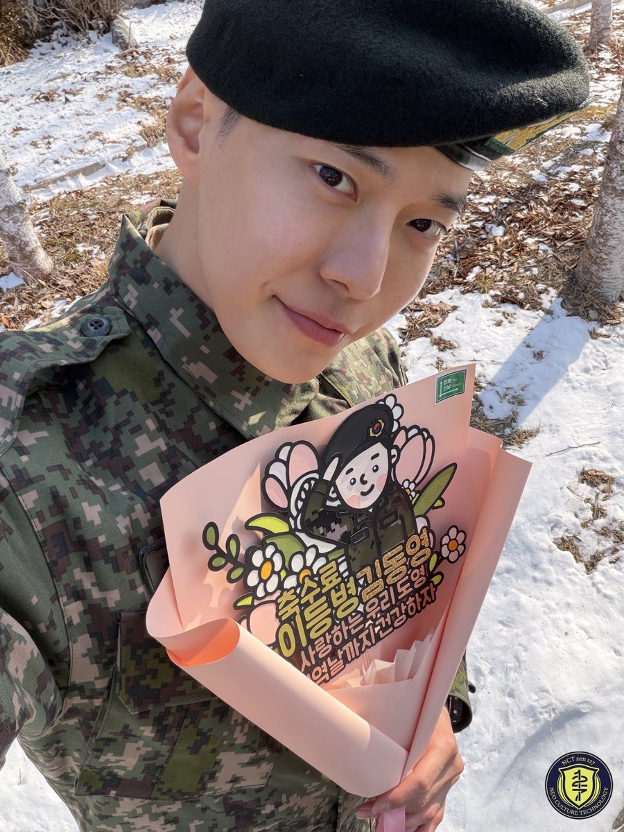 haemjjitokki's tweet photo. Doyoung's military life:

- company commander trainee
- awarded as the top trainee
- assistant instructor
- joined the "Life Protection Project" as a Life Ambassador
- promoted early to the corporal rank (original promotion date was supposedly Sept 1) https://t.co/E2ljByN2WY
