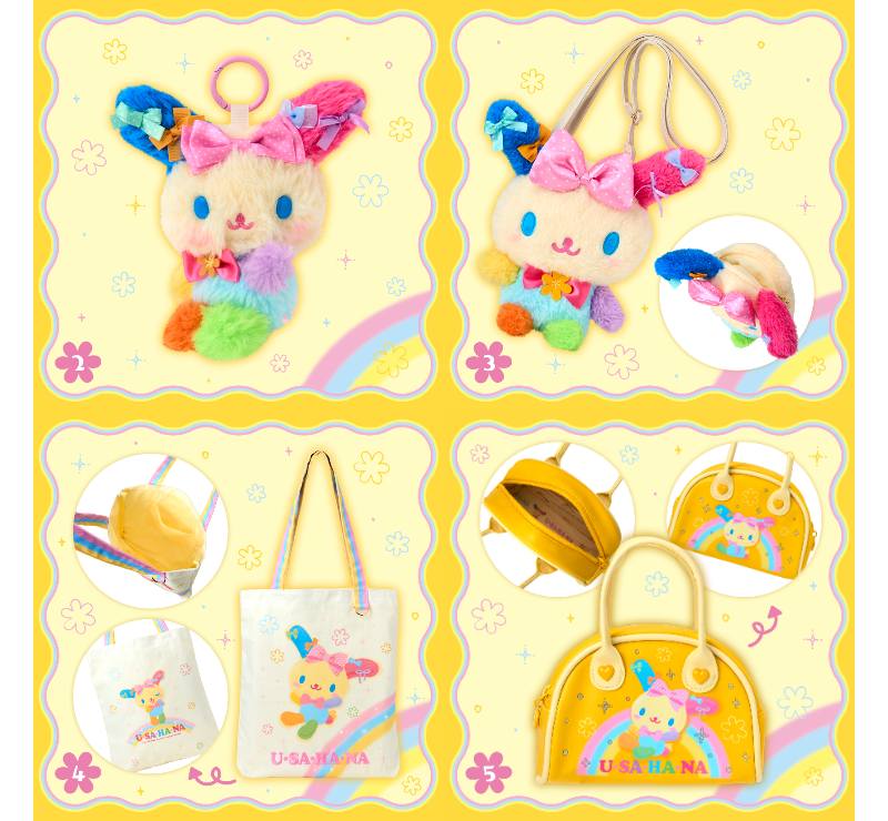 sanrio_oshikatu's tweet photo. ＼⚠️新商品【予告】📣🆕／
サンリオ『ずっと大好きウサハナデザインシリーズ』、8/5(水)発売開始🐰🎂🎉
ウサハナちゃんバースデー記念シリーズきたあああああ🐰🩷
りぼんいっぱいつけておしゃれしたウサハナちゃん、可愛すぎてたまらない･･･🥹🎀
また発売日近くなったらお知らせするね📣

🔻詳細・購入はサンリオ公式オンラインショップ(楽天)にて💕
https://t.co/IXu300zwPl
⚠️オンライン発売日は8/5(水)10時～だよ！

📅発売日：8/5(水)
※一部（九州各県・広島県・山口県・香川県・愛媛県・沖縄県）のサンリオ直営店・百貨店のサンリオコーナーでは8/6(木)発売
🛒取り扱い店舗
サンリオ直営店・百貨店のサンリオコーナー・サンリオオンラインショップほか
📝ラインナップ：
1.ぬいぐるみ･･･3,696円
2.マスコットホルダー･･･2,497円
3.キャラクター形ポシェット･･･3,498円
4.トートバッグ･･･2,497円
5.ボストン形ポーチ･･･2,497円
6.カラビナ･･･1,298円
7.前髪クリップ･･･990円
8.フェイス形クッション･･･3,894円
9.プチタオル･･･880円
10.シール･･･495円
11.バインダー･･･1,980円
12.3色ボールペン･･･880円
13.スライドミラー･･･1,496円
14.シークレットマスコット（全8種）･･･990円
※こちらはシークレットタイプです。中身を選ぶことはできません。
※シークレットマスコットは、全種類1つずつ揃ったコンプリートセットでのご購入が可能です。店舗や在庫数によっては、コンプリートできない場合があります。

🔻詳細はサンリオ公式サイトにて📝
https://t.co/x0BsHTiowa

#サンリオキャラクターズ #ウサハナ #pr