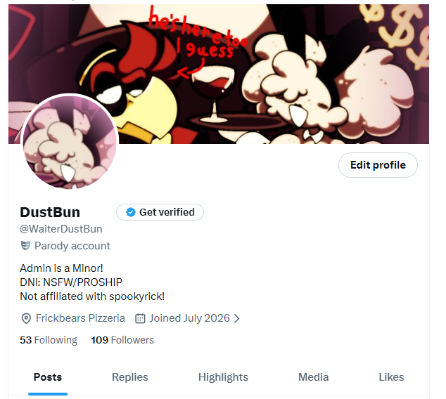 DustBun tweet media