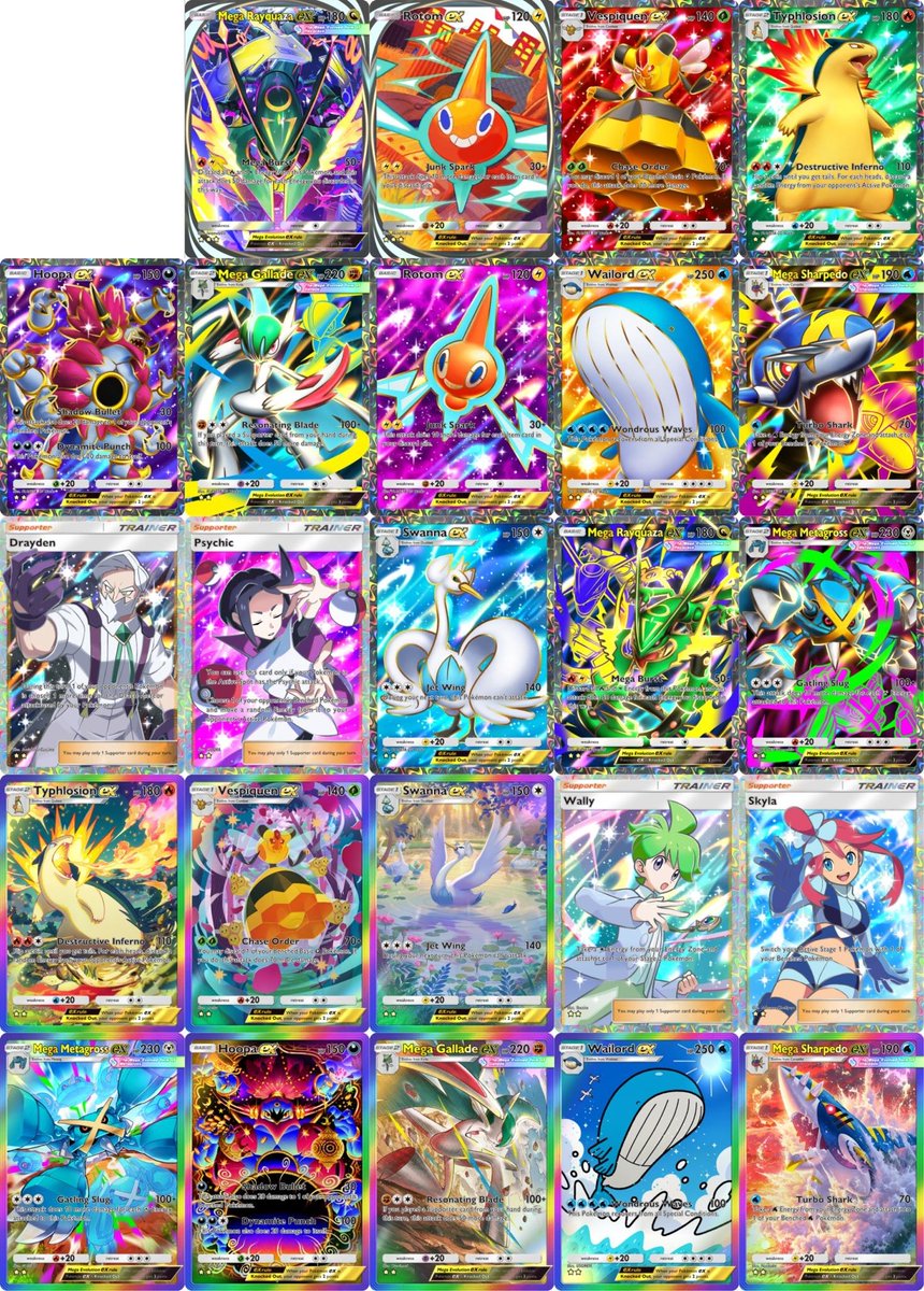 UniteVids's tweet photo. 🌟 Pokémon TCG Pocket 🌟

New Full Art cards from Ruler of the Skies

#PokemonTCGPocket https://t.co/zTphOspy0j