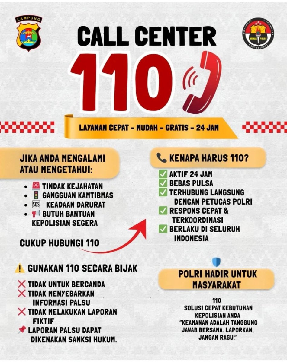 Graceamonika's tweet photo. Dengan ada nya layanan 110 membuat kita semakin mudah  selalu Profesional Dalam Pengabdian #MempermudahPelayananPublik https://t.co/GypnH38DOL