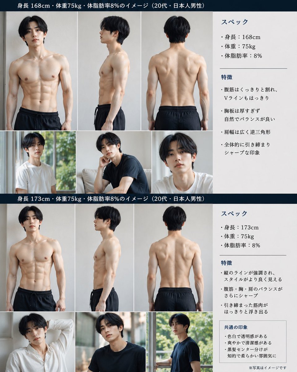 SHOGYM_24's tweet photo. こんな人がタイプで���
こんな人いたらDMください
w
AIってすごいね！ https://t.co/AICxRA08I7