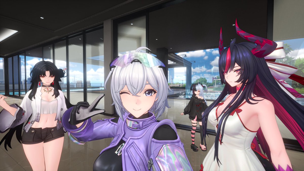 Feriasu's tweet photo. ログインした瞬間いきなり3人映り込んできてビビったので撮りました https://t.co/oQKU8hpEQi