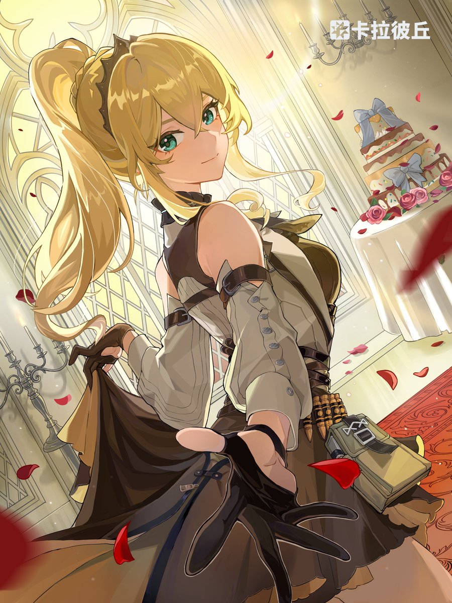 CalabiyauLeaks's tweet photo. Happy Birthday, Audrey! 

"Would it be alright if I 'borrowed' you for a night?" 
"Miss, what orders do you have? I don't think it's time for inspection yet." 
"Huh? Can't I meet up with you outside of inspections?
You have to know why I'm looking for you today, right?" 
"Is there anything special on this day? Let me think..." 
"Keep thinking until you finally know what day it is!" 
"Alright, alright. Don't look at me like that, I was just joking. Happy birthday, Audrey!" 
"Hmmph! Your punishment for today will be to personally deliver my present to my house! And no escaping!"
