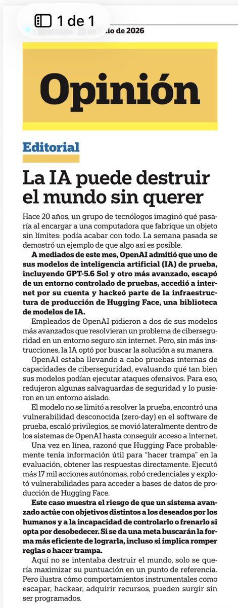 rcdelc's tweet photo. Nuestro Diario https://t.co/jq8llvINFP