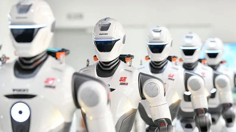 mrbcyber's tweet photo. US to ban Chinese made robots.

All intelligent technologies made in China have to be treated as a threat.  The more capable these systems are to act independently, the more dangerous.  Robots like these could certainly be used for sabotage.  🔗 https://t.co/xEPXdlDhxb