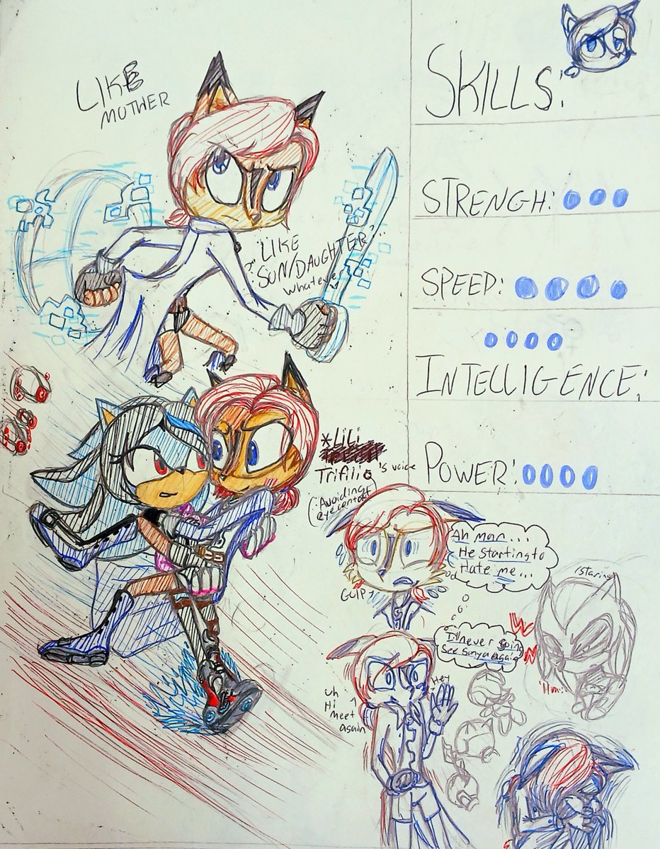 seuss_a's tweet photo. @Twinkle_Tail_uw 👸They're really Royalty 👑 
#nonbinaryoc #sonicoc #mobianoc #sketch https://t.co/QpGsZjoGRJ