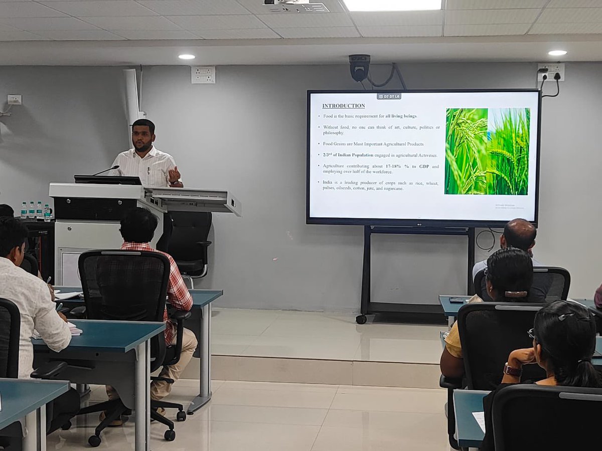 OfficerC1869's tweet photo. IGMRI Hyderabad successfully concluded the Long term training courses on “Scientific method of storage &amp; inspection of food grains” from 1st July, 2026 to 28th July, 2026. https://t.co/IppotLEhru