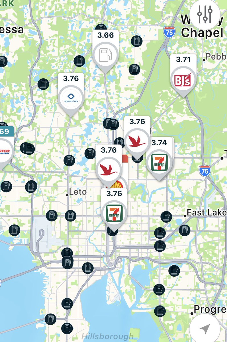 RobGreg1970's tweet photo. @EricSpracklen How long did it take to find the highest priced filling station? $3.70 seems to be the going rate in Tampa right now. https://t.co/ySRpAr8aGC