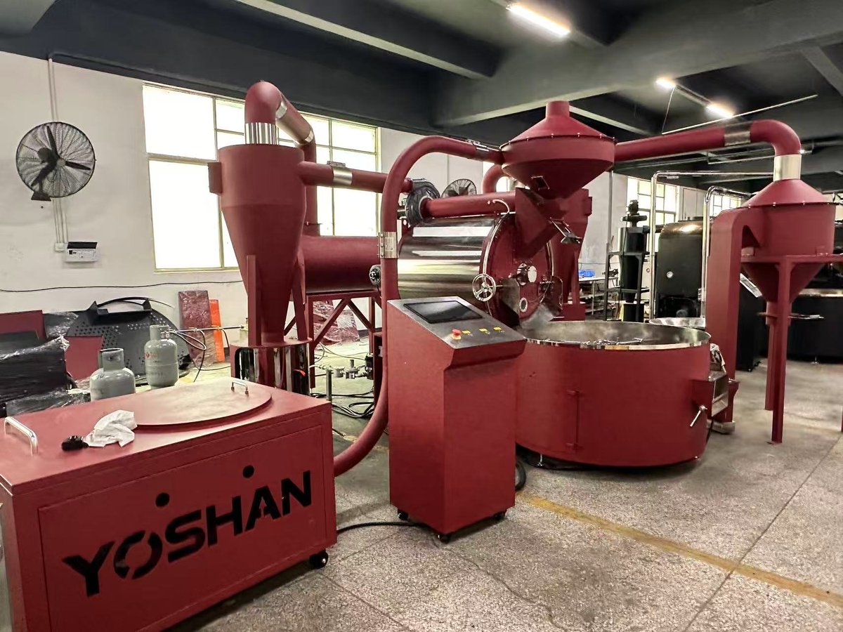 OroastCoffee's tweet photo. **אוטומציה מלאה ודיוק מוחלט: Yoshan SD-30kg Pro** ☕️⚙️
מערכת הקלייה האוטומטית **Yoshan SD-30kg Pro** מציבה רף חדש של דיוק ועקביות בבית הקלייה המסחרי.
**מאפייני המערכת:** https://t.co/1iDRLWkmnH