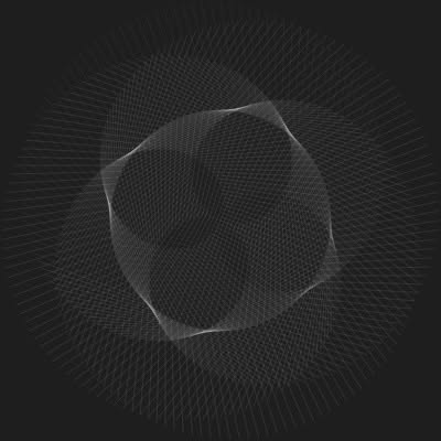 megamitts1's tweet photo. Echo 29th July 2026
For more please follow:
https://t.co/fJc54gnfVN
#p5js #processing #trigonometry #geometry #geometricart #art #monochrome #blackandwhite #mathart #math #lines #generativeart #algorithm #echo #scifi #scifiart #algorithmicart #spirograph #moire https://t.co/kzETTJ57a5